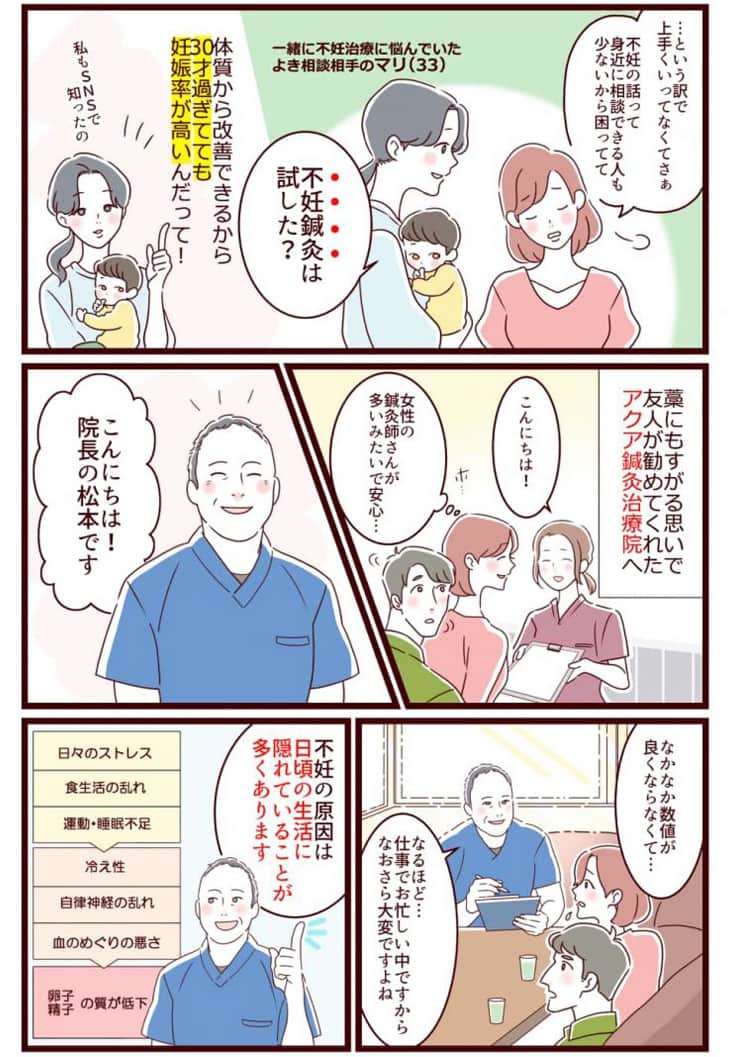 マンガでわかる妊娠・出産までの道のり